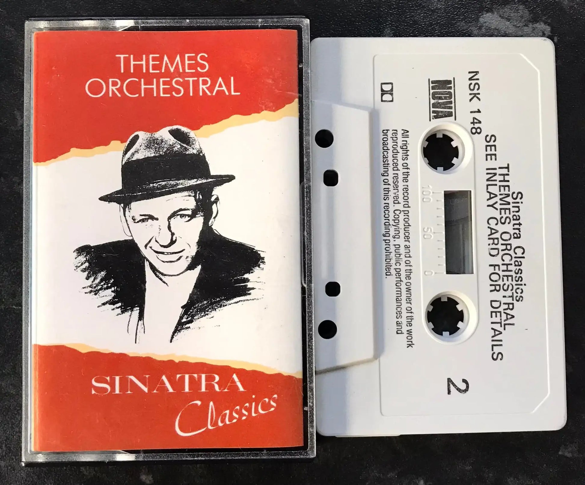 Themes Orchestral, Sinatra Classics Album, NSK 148, Nova, Vintage Cassette Magretro