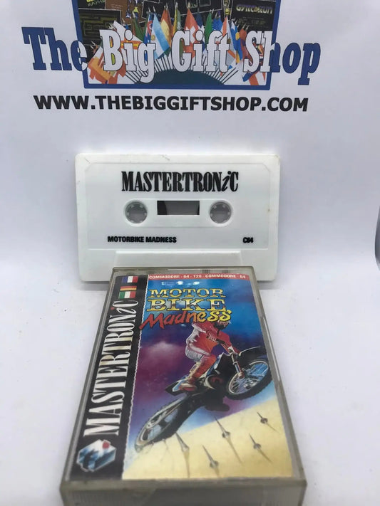 Motorbike Madness, C64 Game, Released by Mastertronic, WORKING Magretro