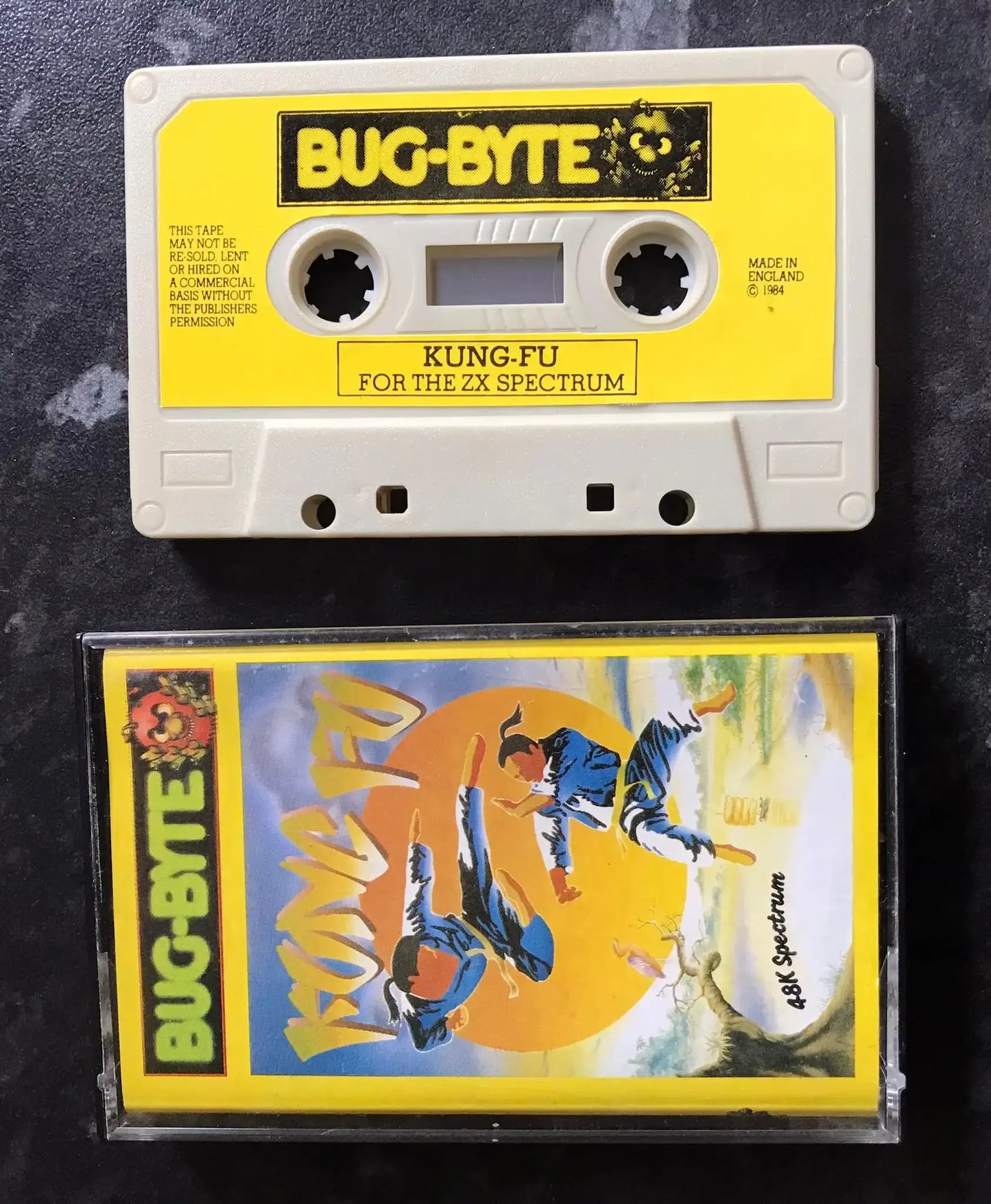 Kung Fu, ZX Spectrum, by Bug Byte, Working Magretro
