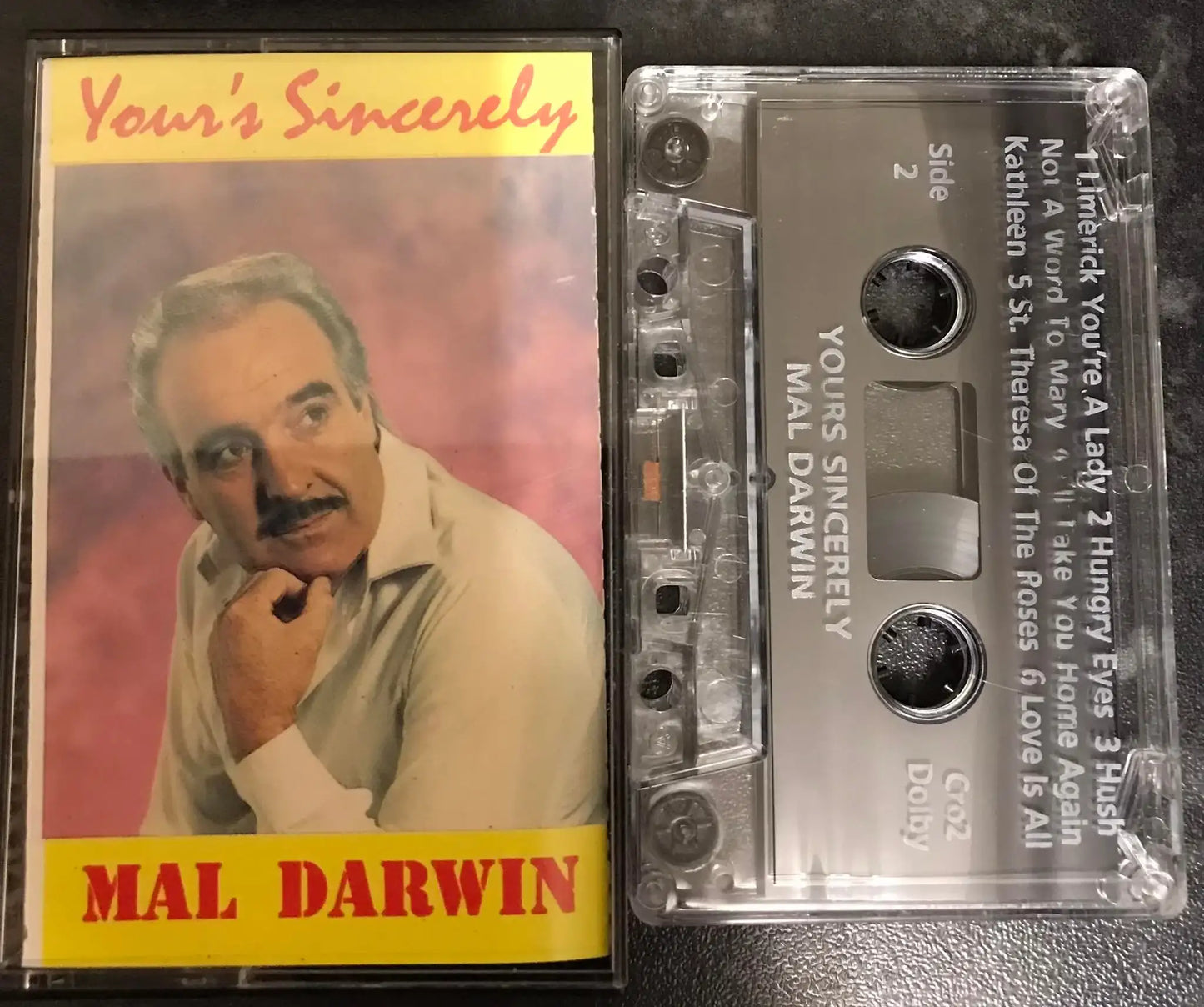 Mal Darwin, Your's Sincerely, Vintage Cassette Magretro