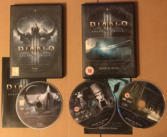 Diablo III - Reaper Of Souls Collector's Edition PLUS Behind the Scenes - PC DVD Magretro