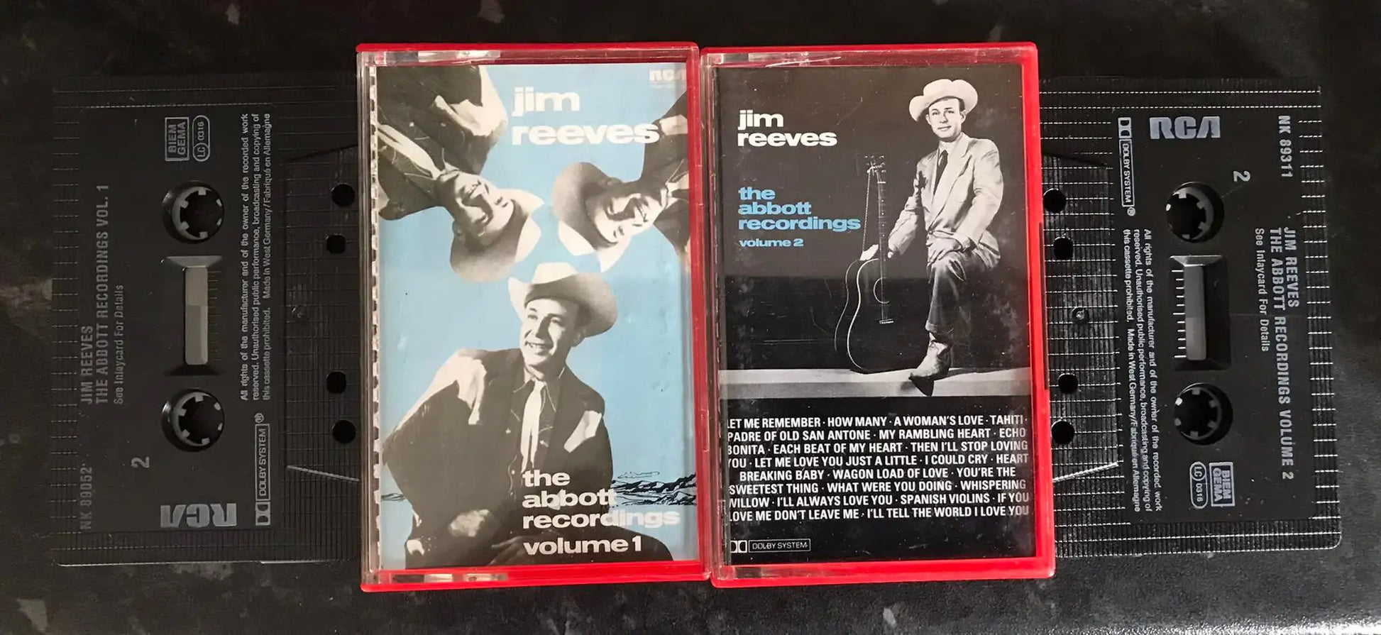 Jim Reeves, The Abbott Recordings Vol 1 and 2, NK 89052, NK 89311 Magretro