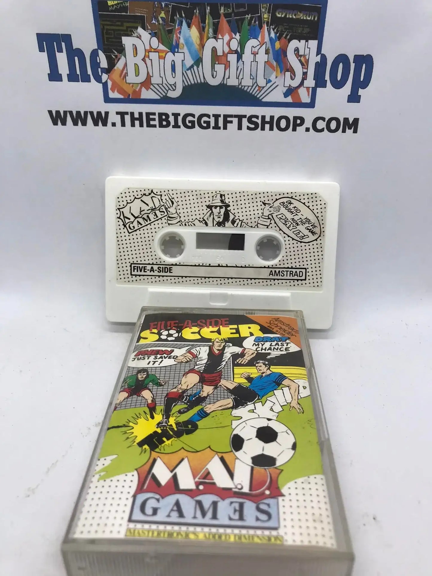 Five A Side Soccer, CPC 464 / 664 Released by Mastertronic Magretro