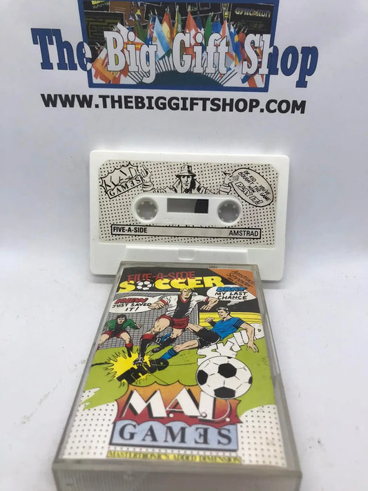 Five A Side Soccer, CPC 464 / 664 Released by Mastertronic Magretro