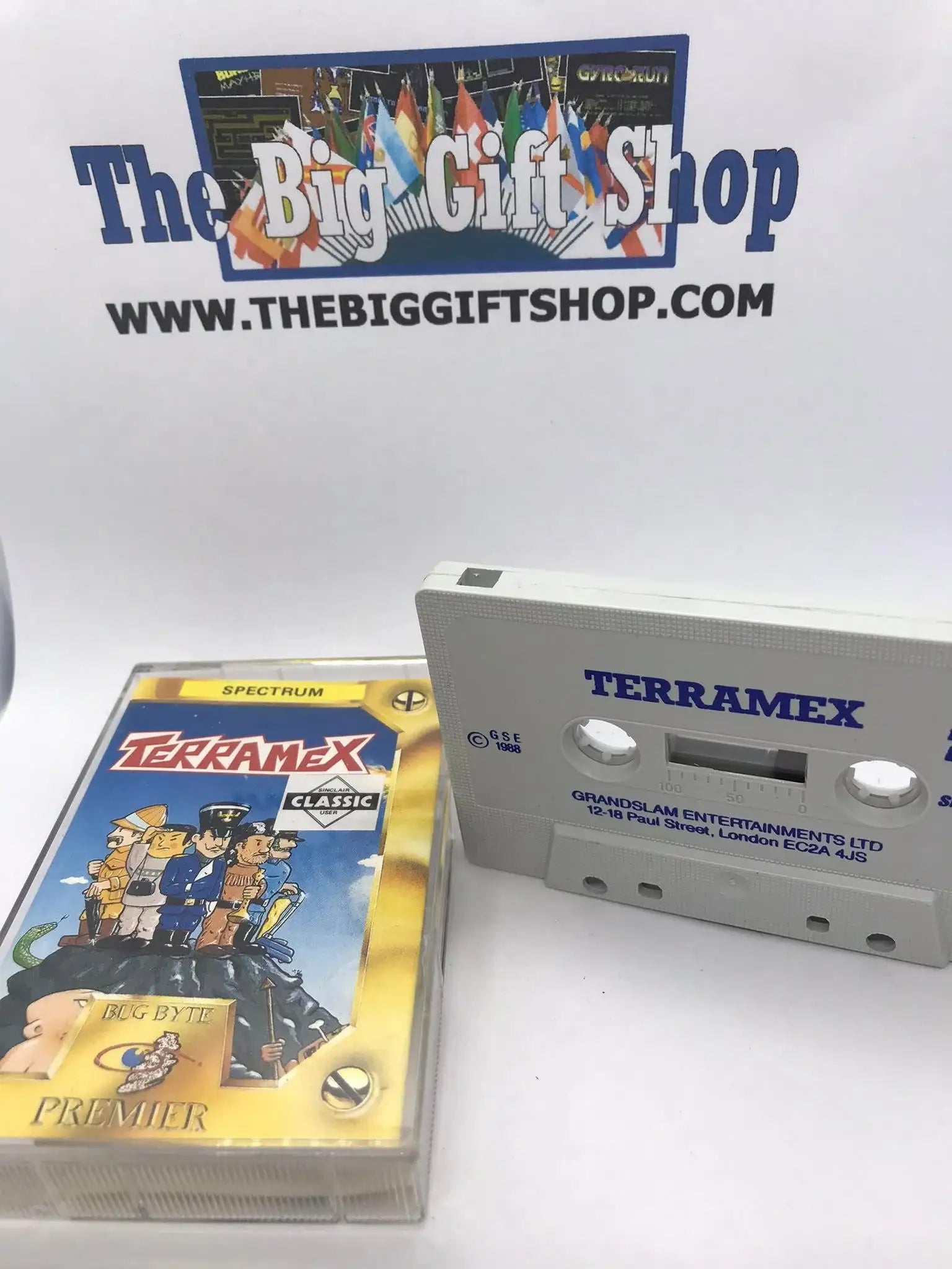 Terramex (Bug-Byte Premier) (Tested Working), ZX Spectrum, Bug byte Magretro