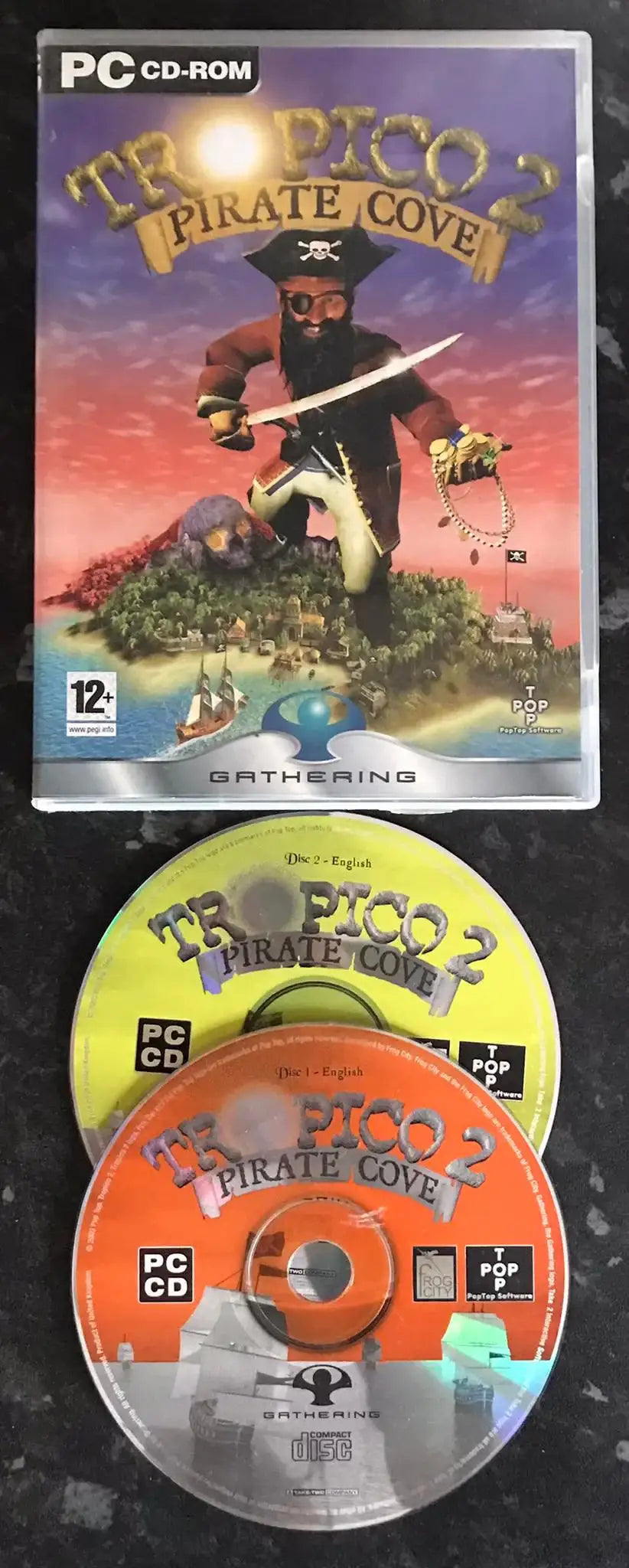 Tropico 2, Pirate Cove, UK,Pal, PC Game Magretro