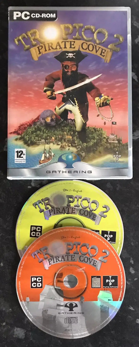 Tropico 2, Pirate Cove, UK,Pal, PC Game Magretro