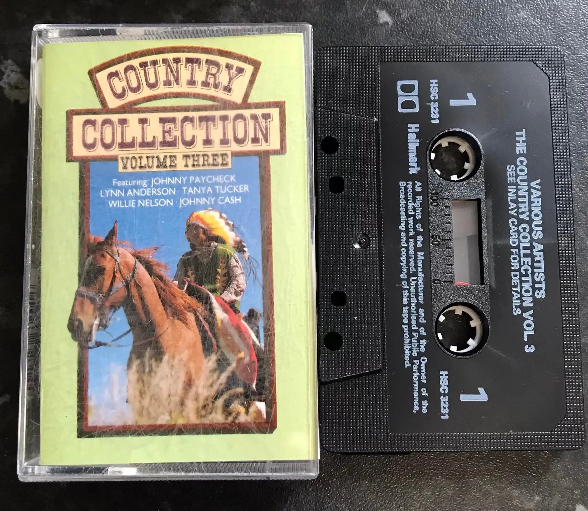 Country Collection, Volume 3, Hallmark, HSC 3231, Vintage Cassette Magretro