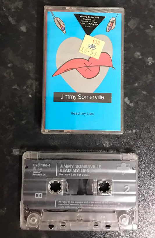 Jimmy Somerville, Read My Lips Album,London Records, 828 166-4,Vintage Cassette Magretro