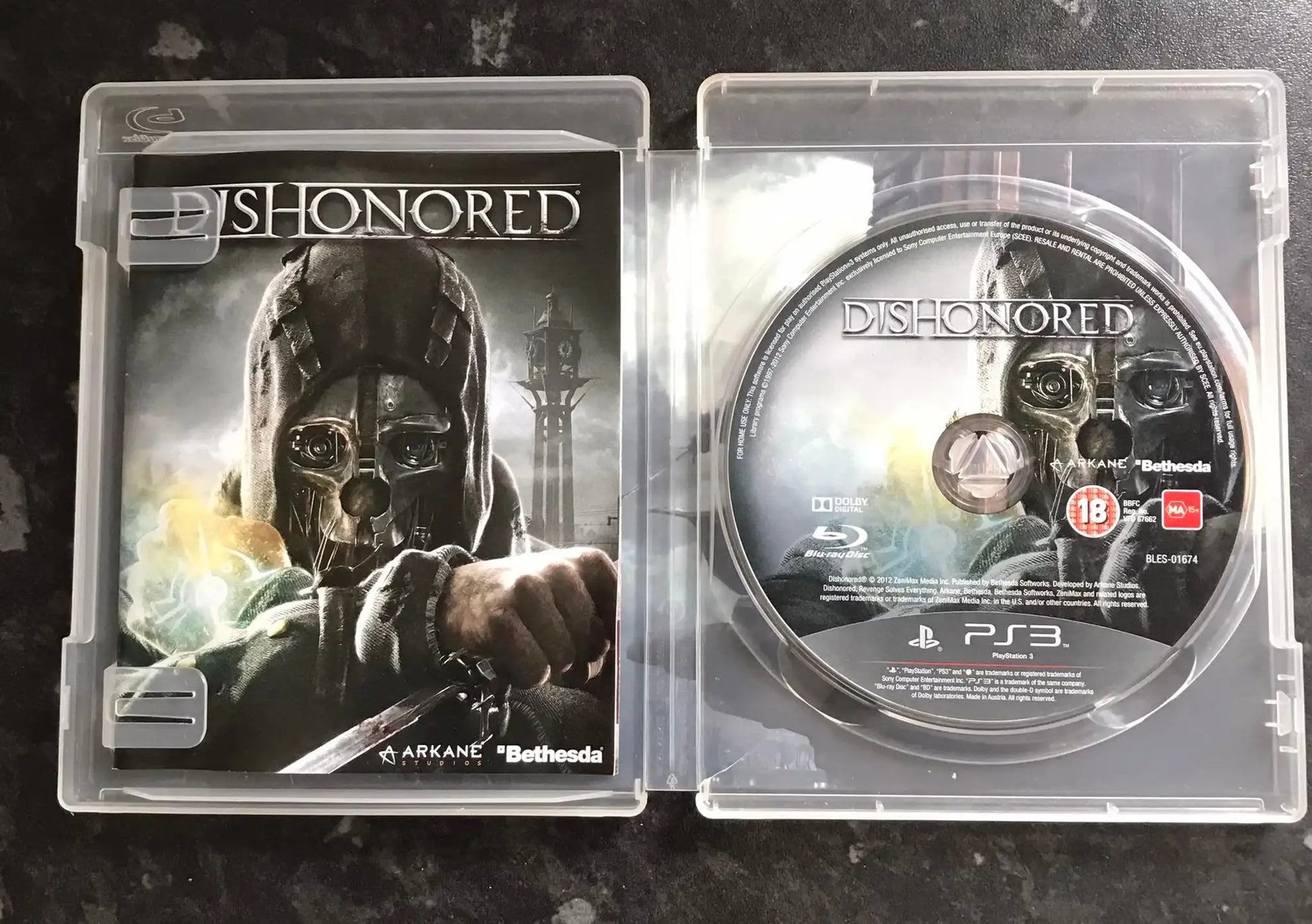 Dishonored, PS3, PAL Magretro