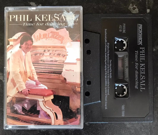 Time For Dancing Album, Phil Kelsall, Pickwick, pwkmc 4210, Vintage Cassette Magretro