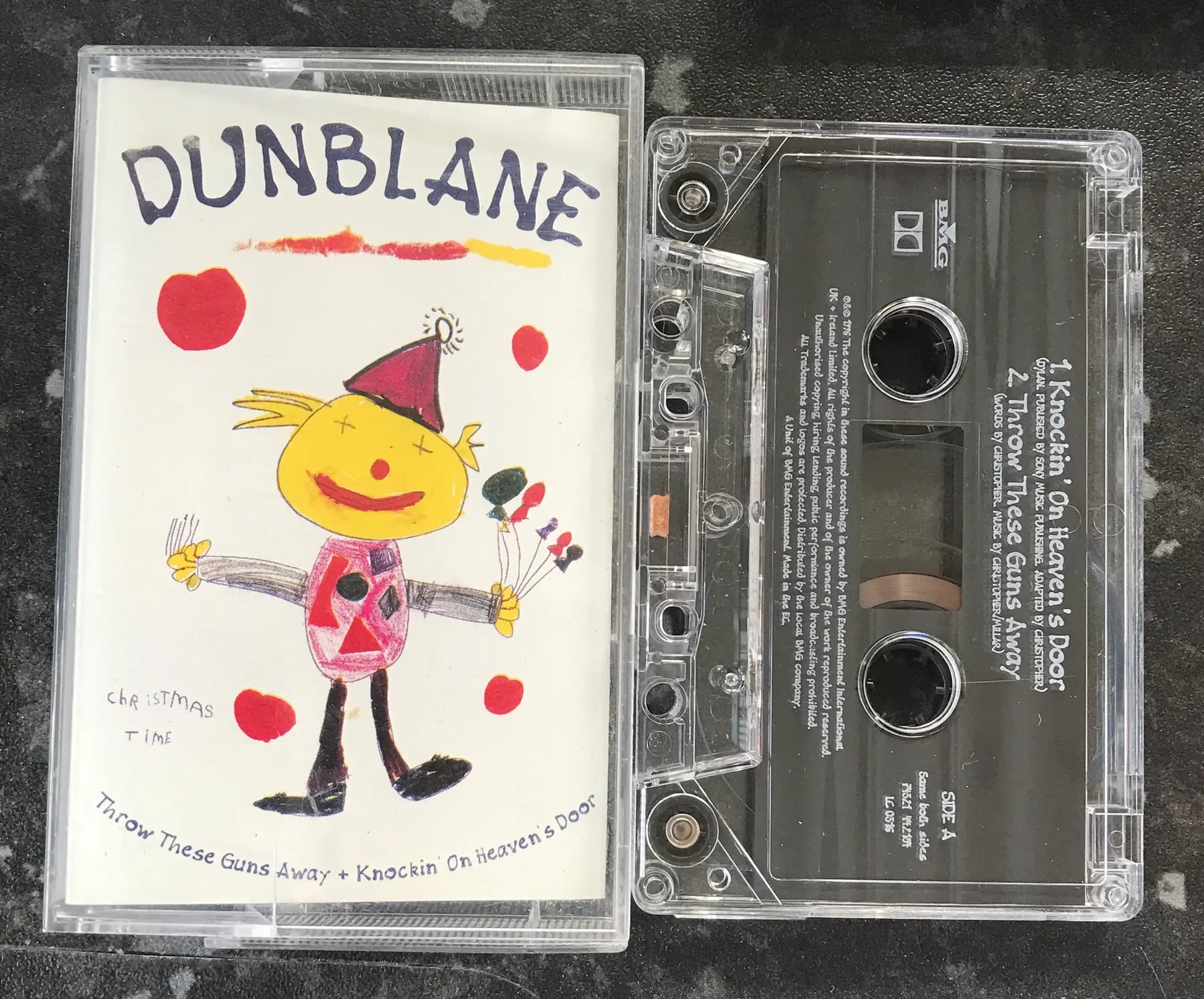 Dunblane Singles Cassette, BMG, 74321442184, Vintage Cassette Magretro
