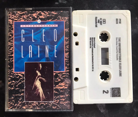 Cleo Laine, The Unforgettable Cleo laine, PRT Records, PYM 6028,Vintage Cassette Magretro
