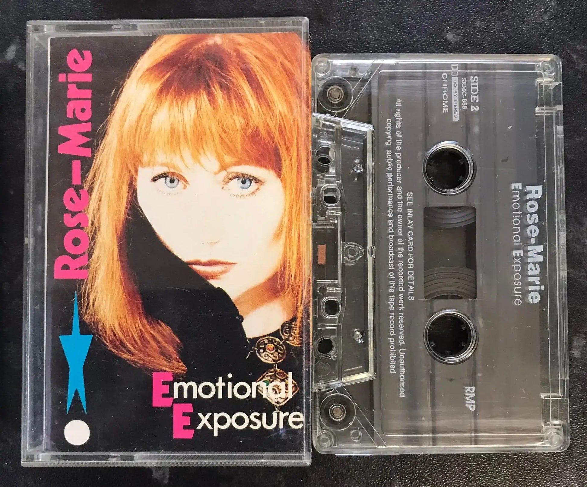 Rose-Marie, Emotional Exposure Album, srmc-555, RMP, Vintage Cassette Magretro