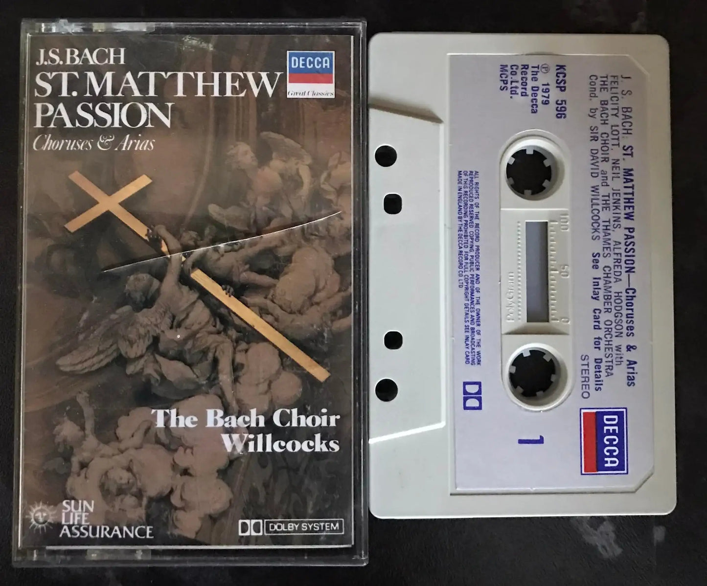 J.S. Bach, St. Matthew Passion Choruses & Arias, KCSP 596 Magretro