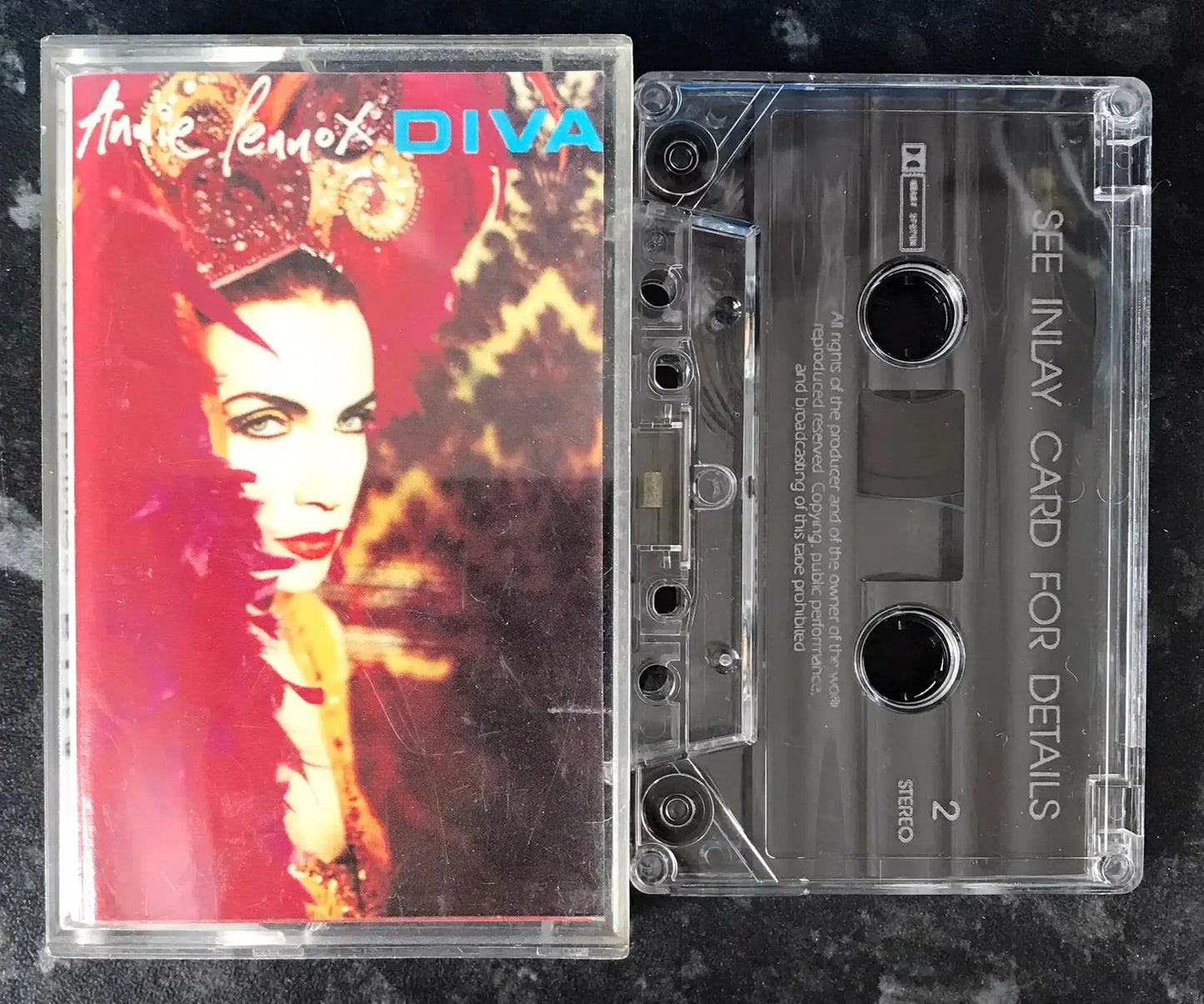 Annie Lennox, Diva Album, Unknown Bootleg Version, Vintage Cassette Magretro