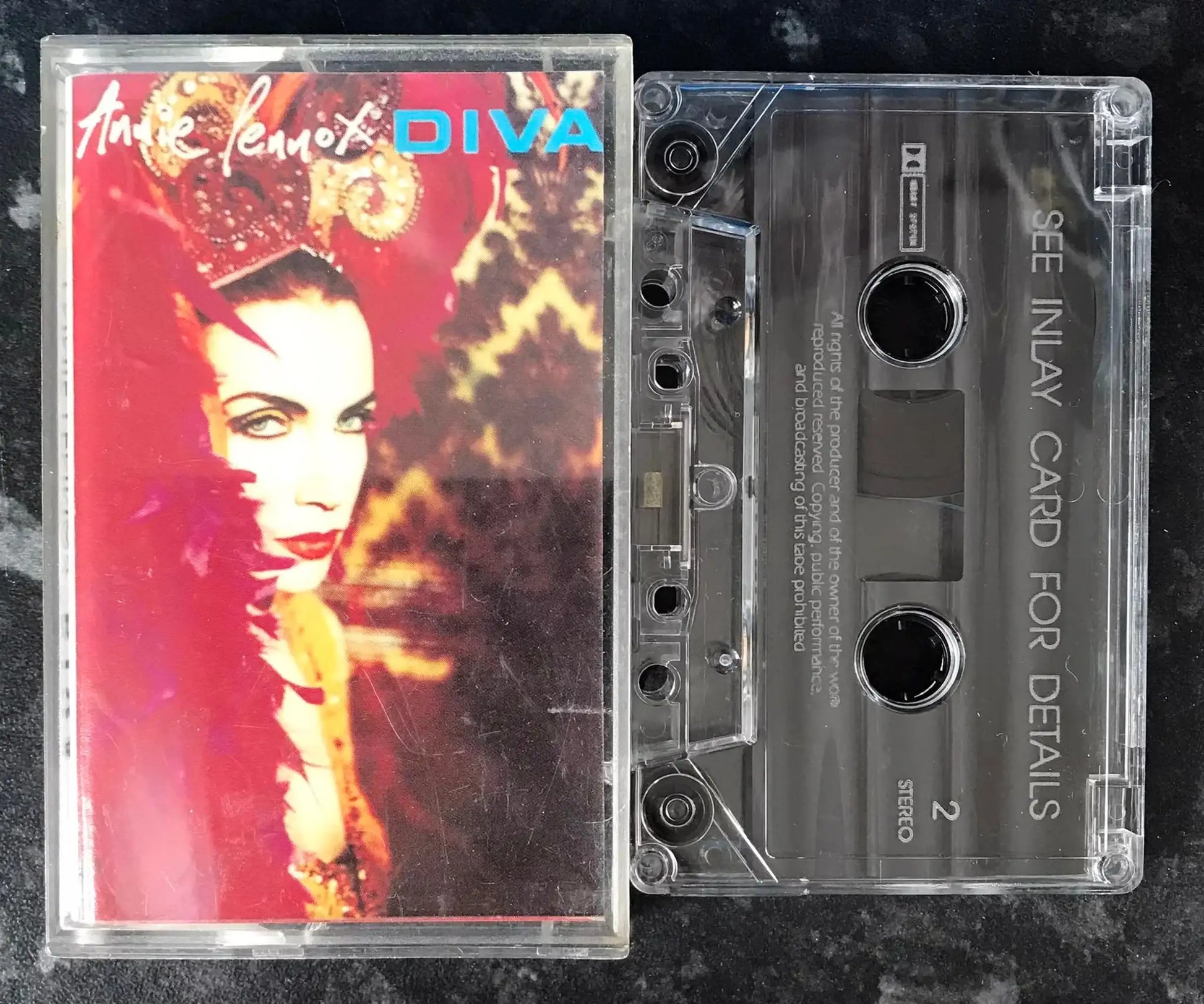 Annie Lennox, Diva Album, Unknown Bootleg Version, Vintage Cassette Magretro