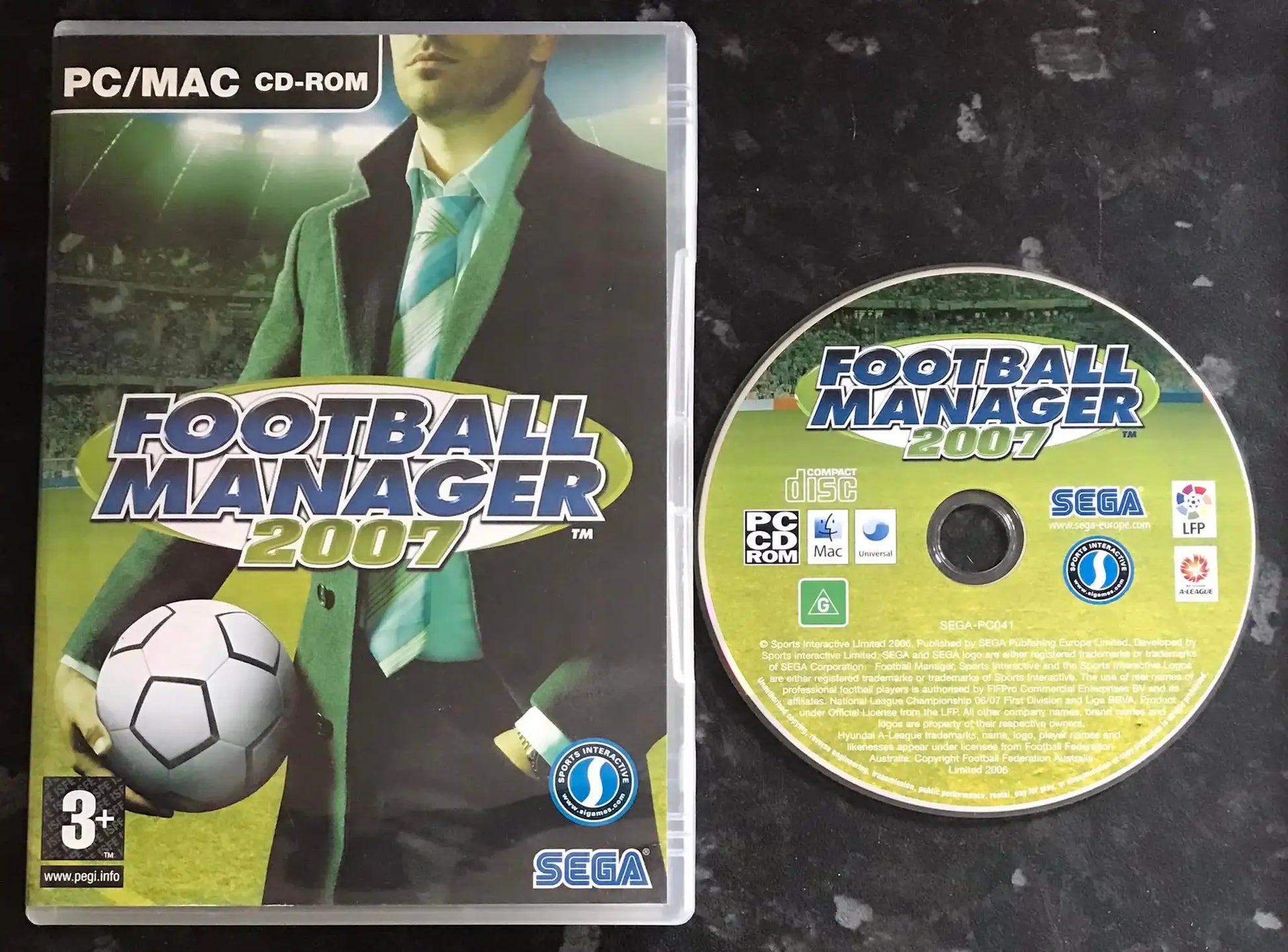 FOOTBALL MANAGER 2007, UK, Pal, PC Game, Mac Game Magretro