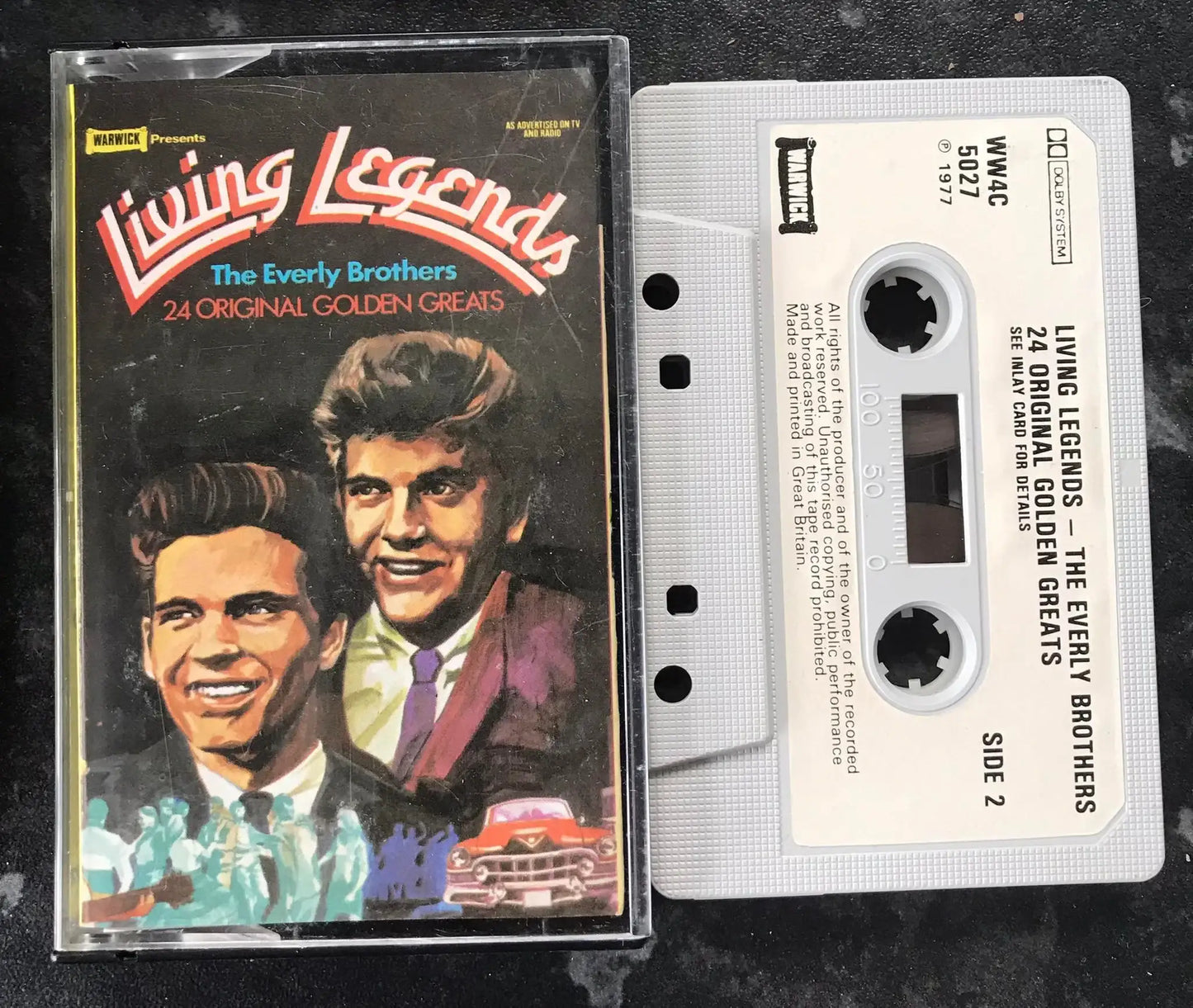 The Everly Brothers, Living Legends Album, Warwick Records, 4C WW 5027 Magretro