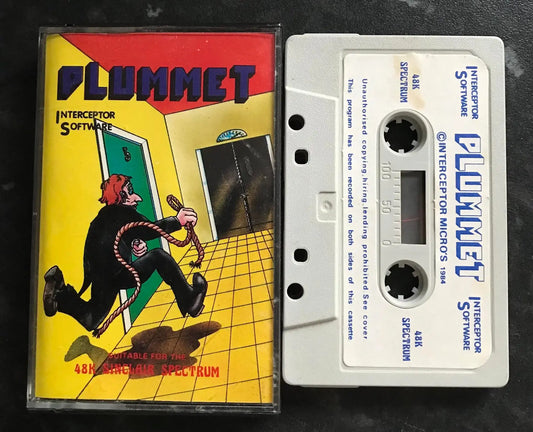 Plummet by Interceptor Software, ZX Spectrum Game, Working Magretro