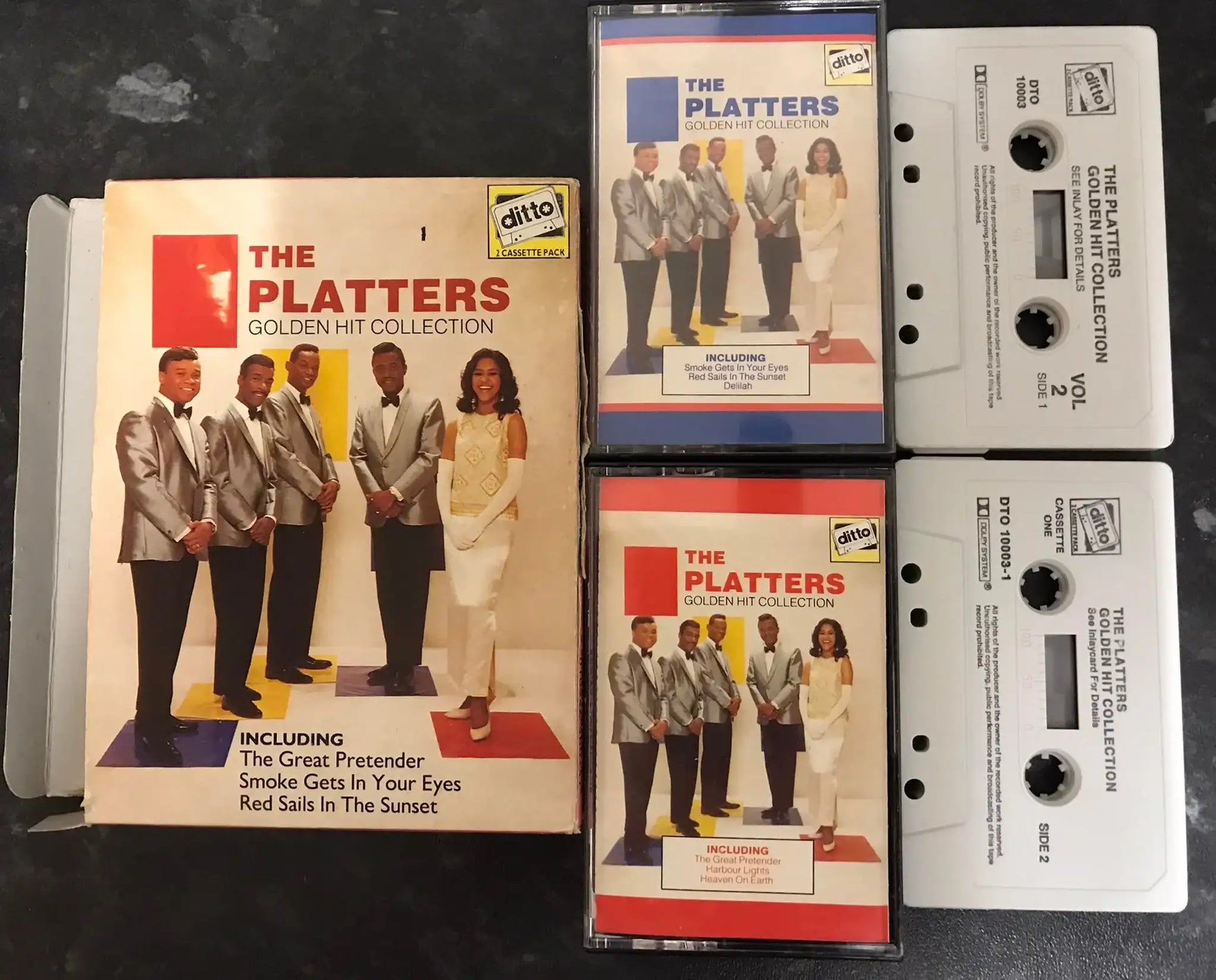 The Platters, Golden Hits Collection, Double ALbum, Ditto, DTO 10003 Magretro