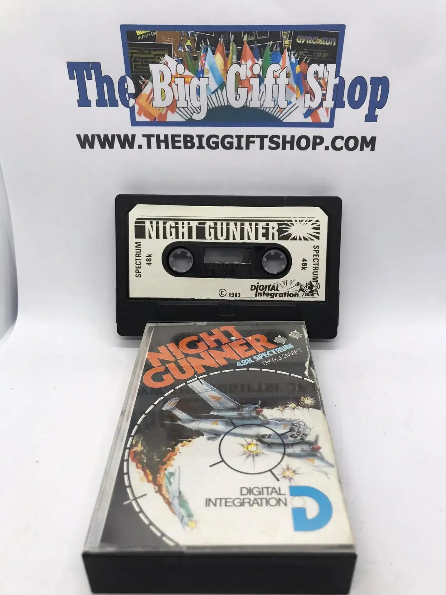 Night Gunner (Tested Working), ZX Spectrum, Digital Integration Magretro