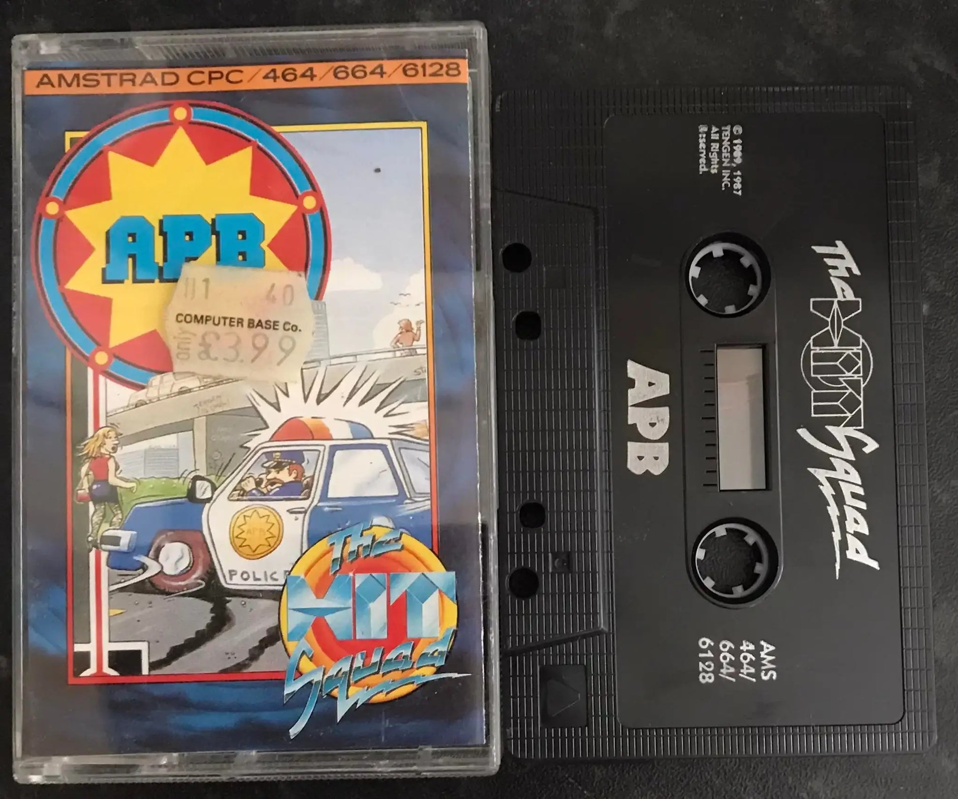APB, The Hit Squad, Amstrad 464 Game Magretro