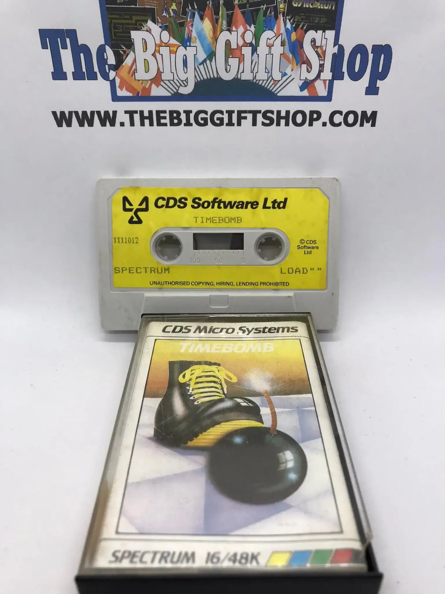 Timebomb (Tested Working), ZX Spectrum, Released by CDS Micro Magretro