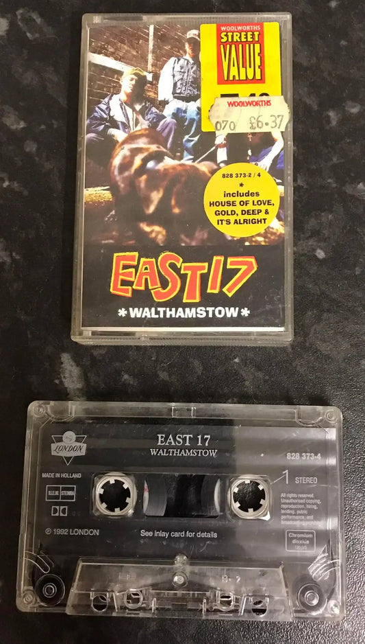 East 17, Walthamstow Album, London Records, 828 373-4, Vintage Cassette Magretro