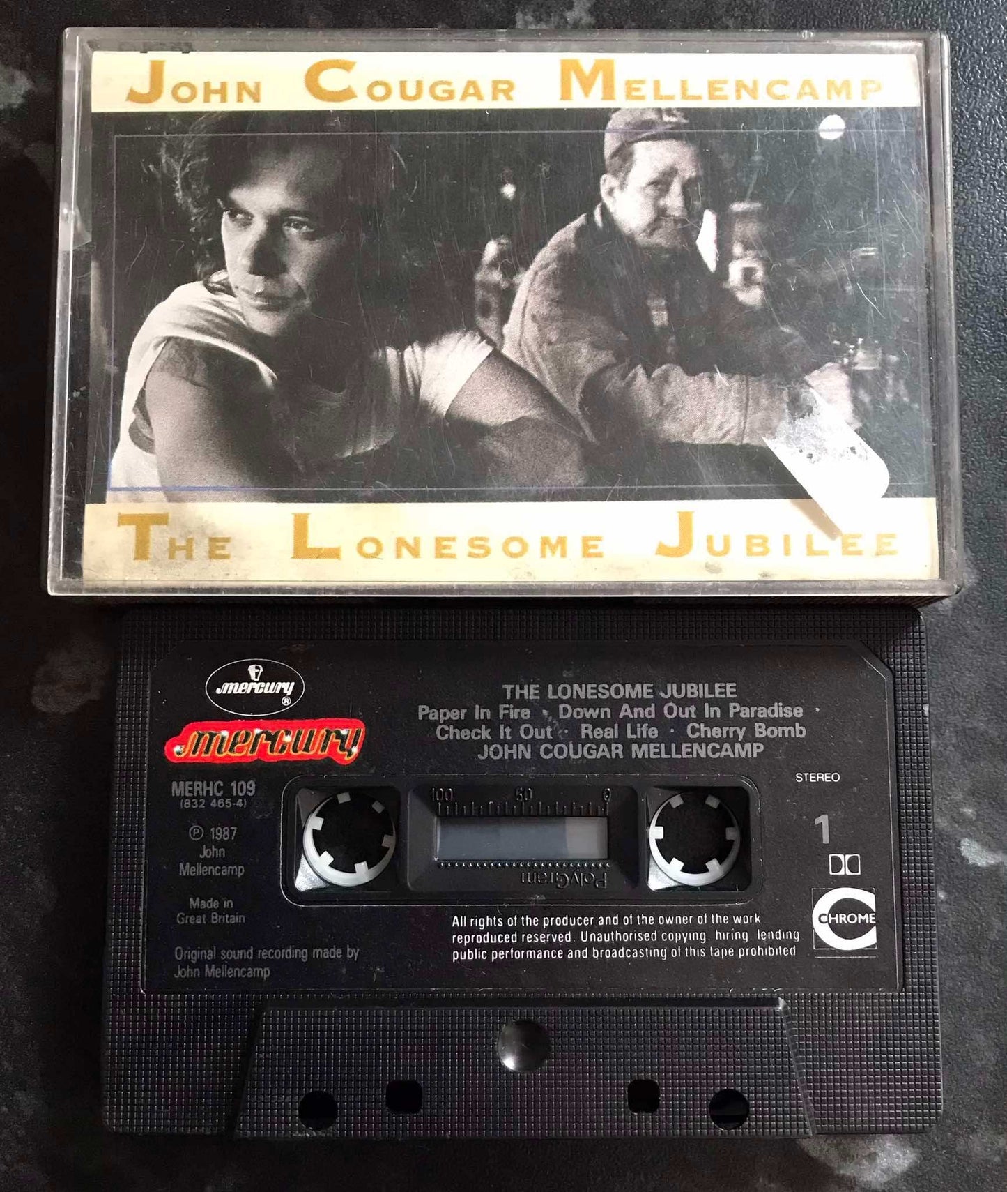 John Cougar Mellencamp, The Lonesome Jubilee Album, Mercury, MERHC 109, Vintage Magretro
