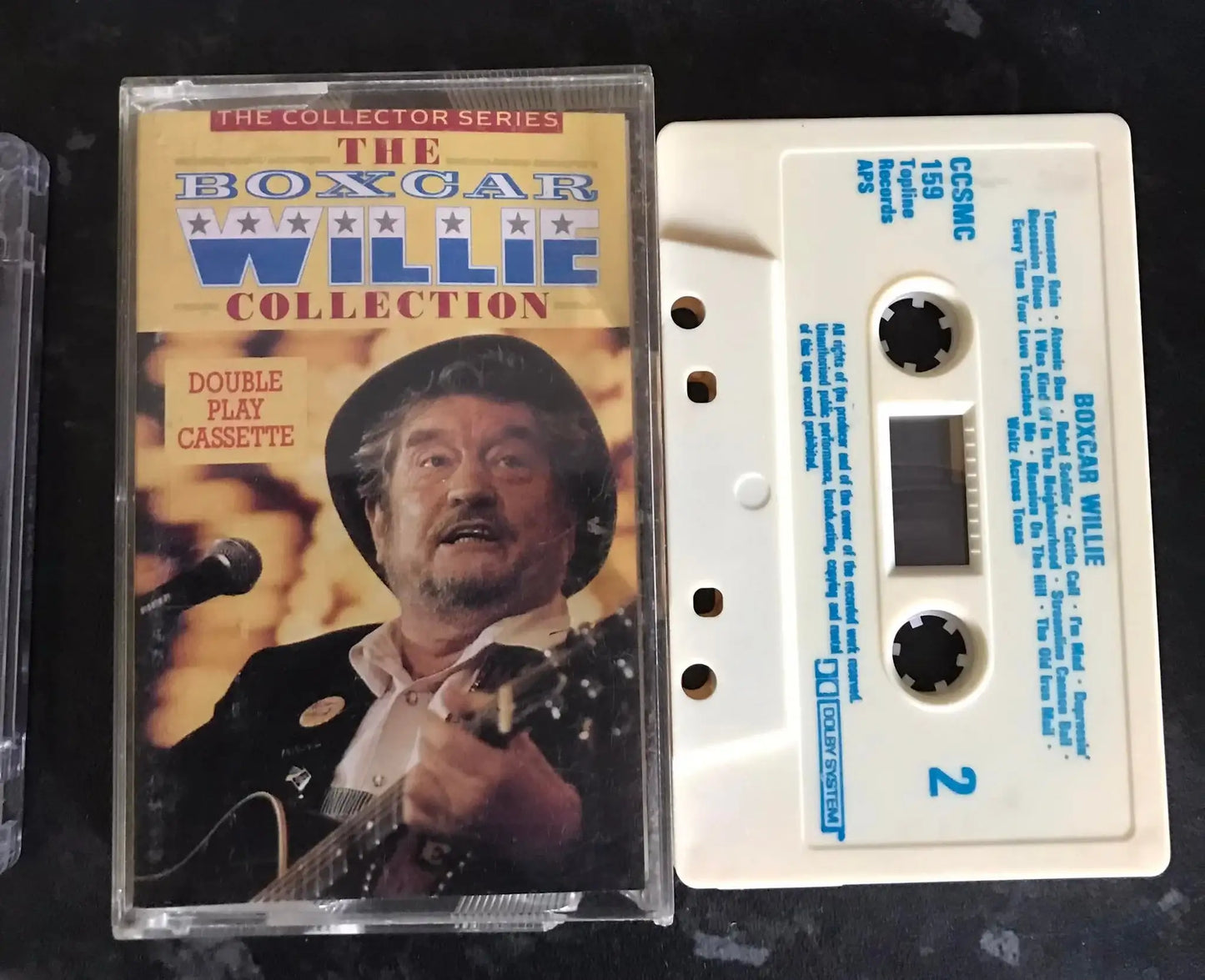 The Boxcar Willie Collection Album, CASTLE, CCSMC 159, Vintage Cassette Magretro