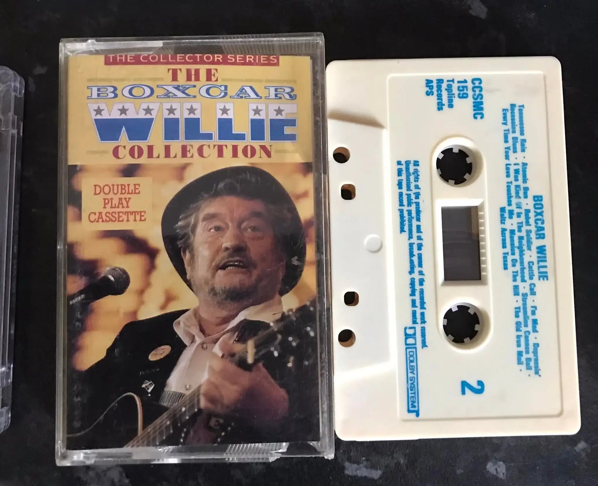 The Boxcar Willie Collection Album, CASTLE, CCSMC 159, Vintage Cassette Magretro