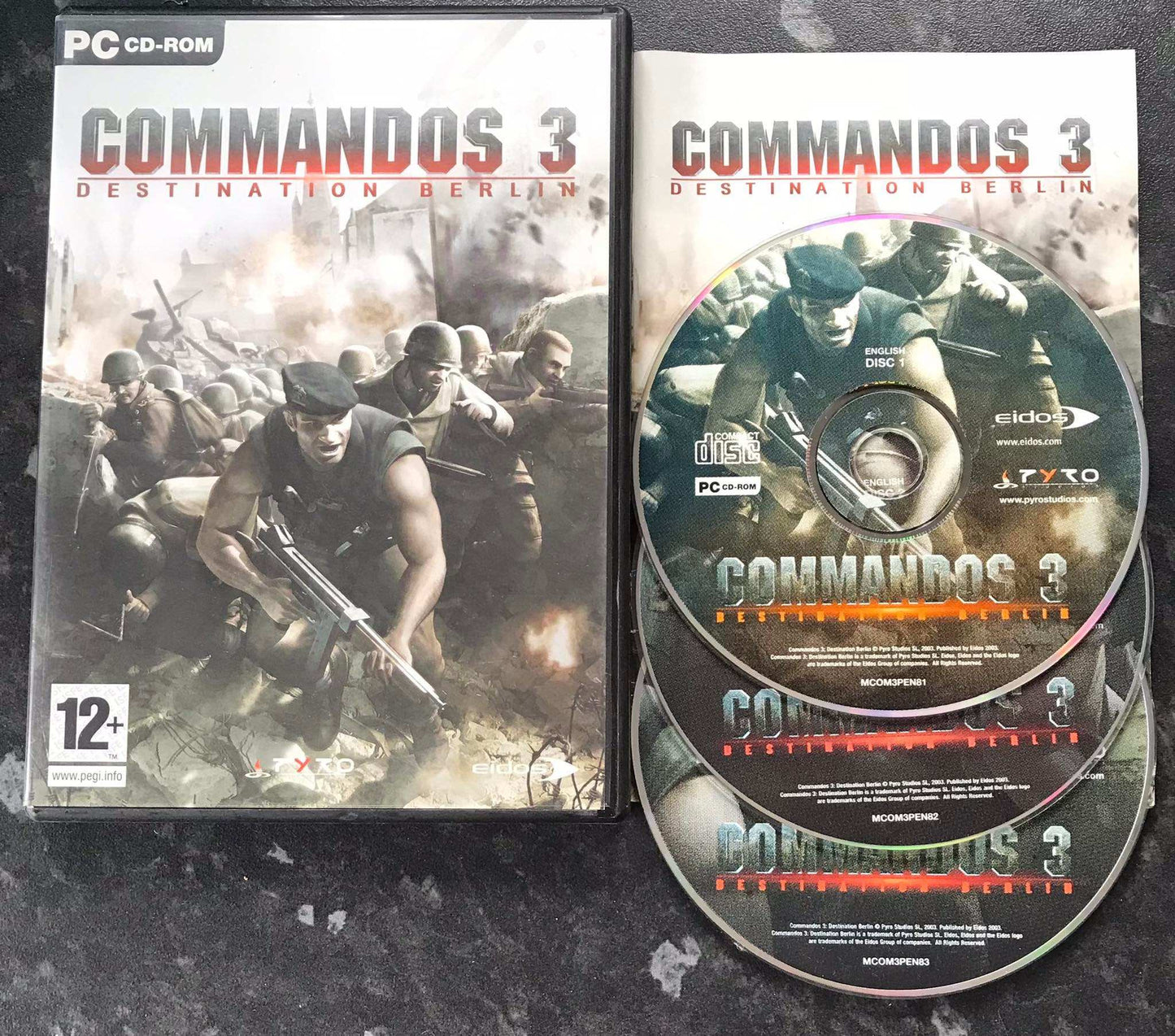 Commandos 3, Destination Berlin, PC Game Magretro