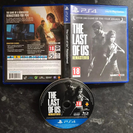 the last of us remastered, Playstation 4 Game, UK PAL, PS4 Magretro