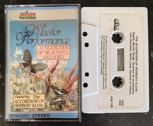 The Accordion Of Herbert Klein, Master Performance, aim 106, Vintage Cassette Magretro