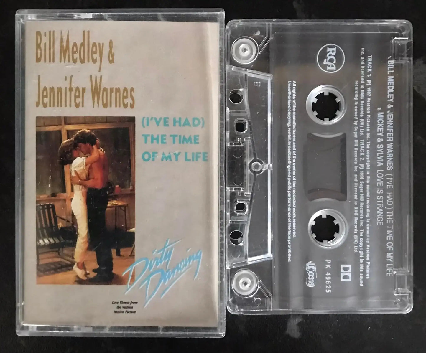 Bill Medley & Jennifer Warnes, I've Had The Time Of My Life, RCA, PK 49625 Magretro
