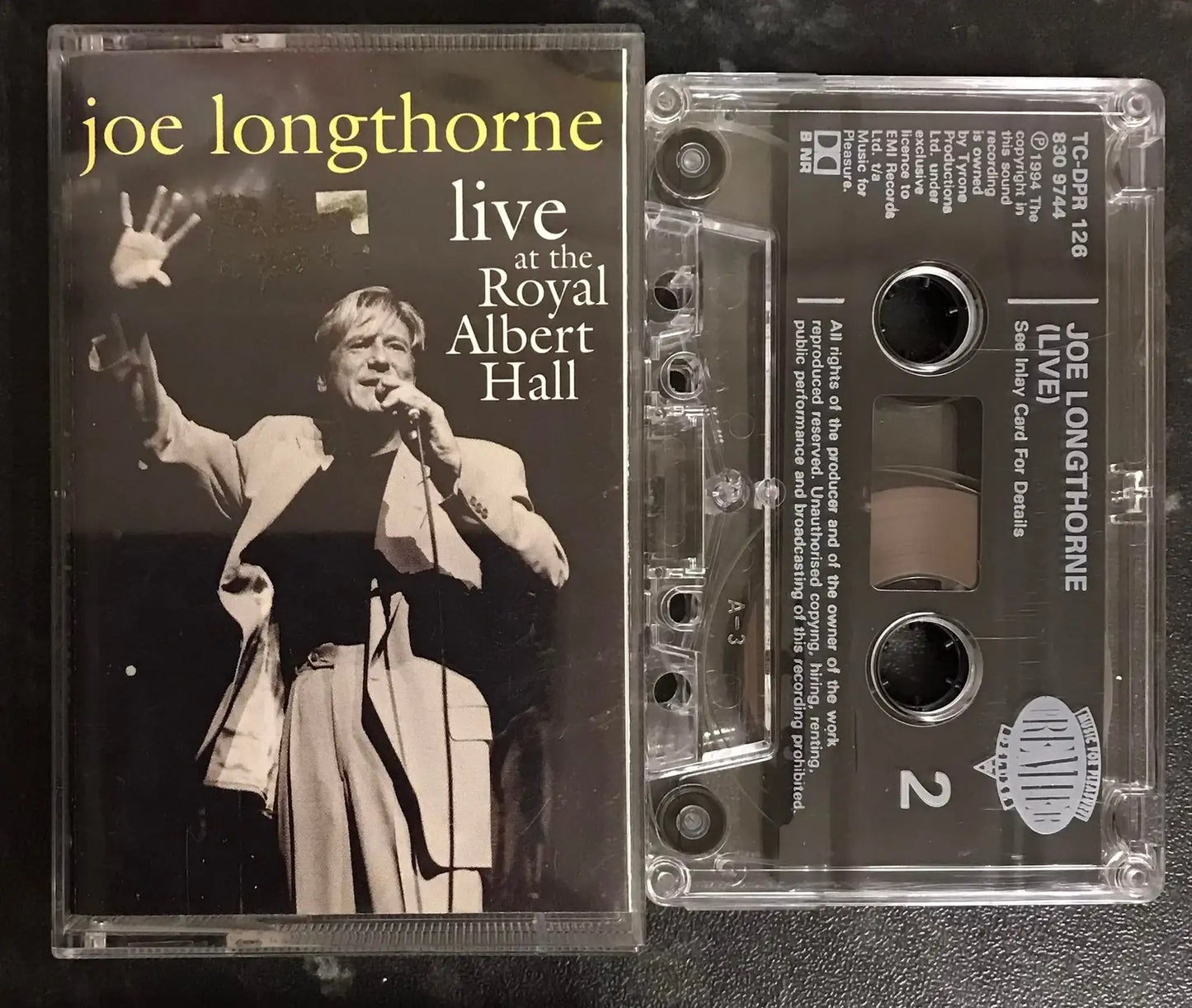 Joe Longthorne Live At The Royal Albert Hall, 7243 8 30974 4 9 Magretro