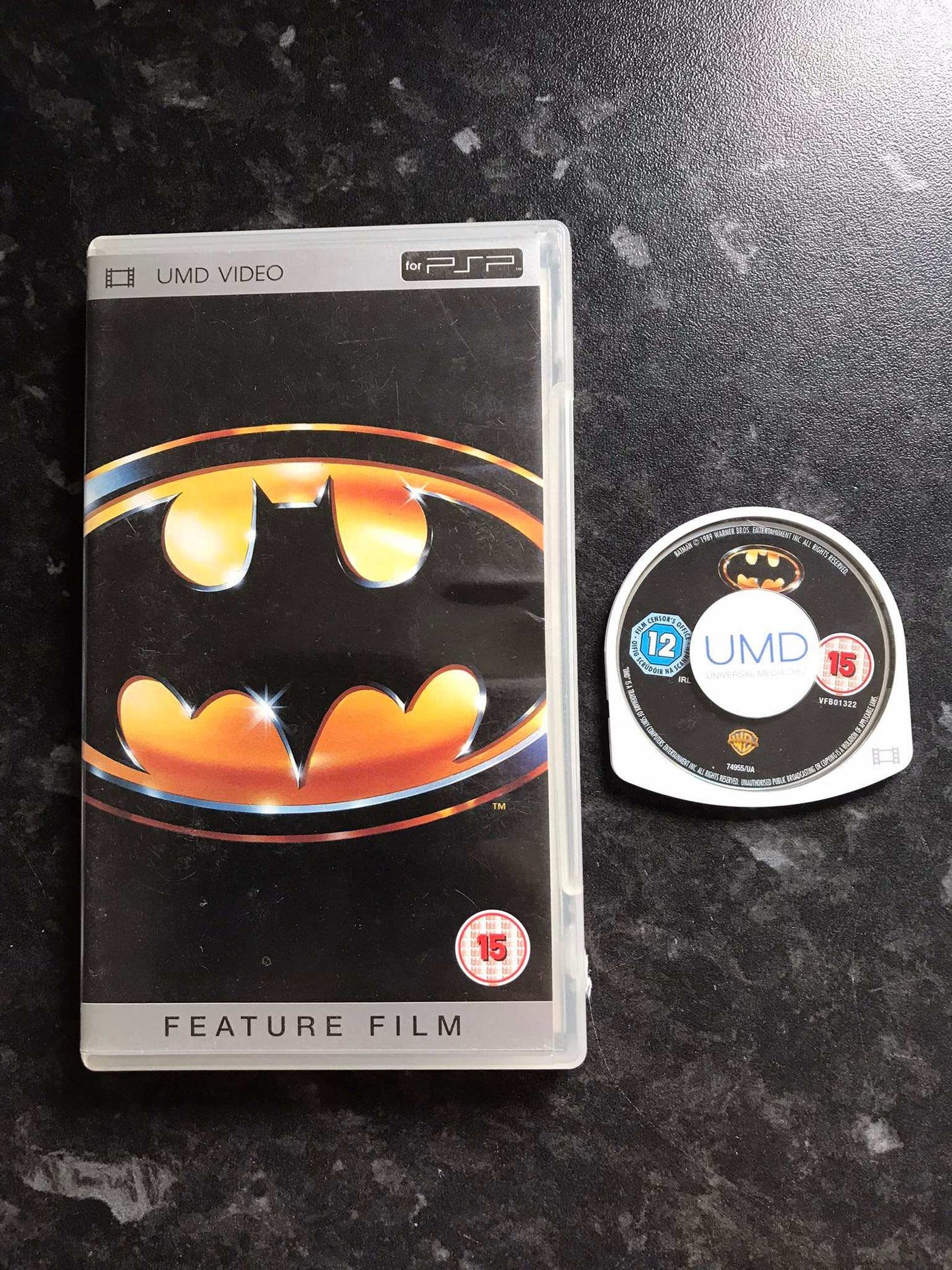 batman, movie, PSP, PAL, with box Magretro