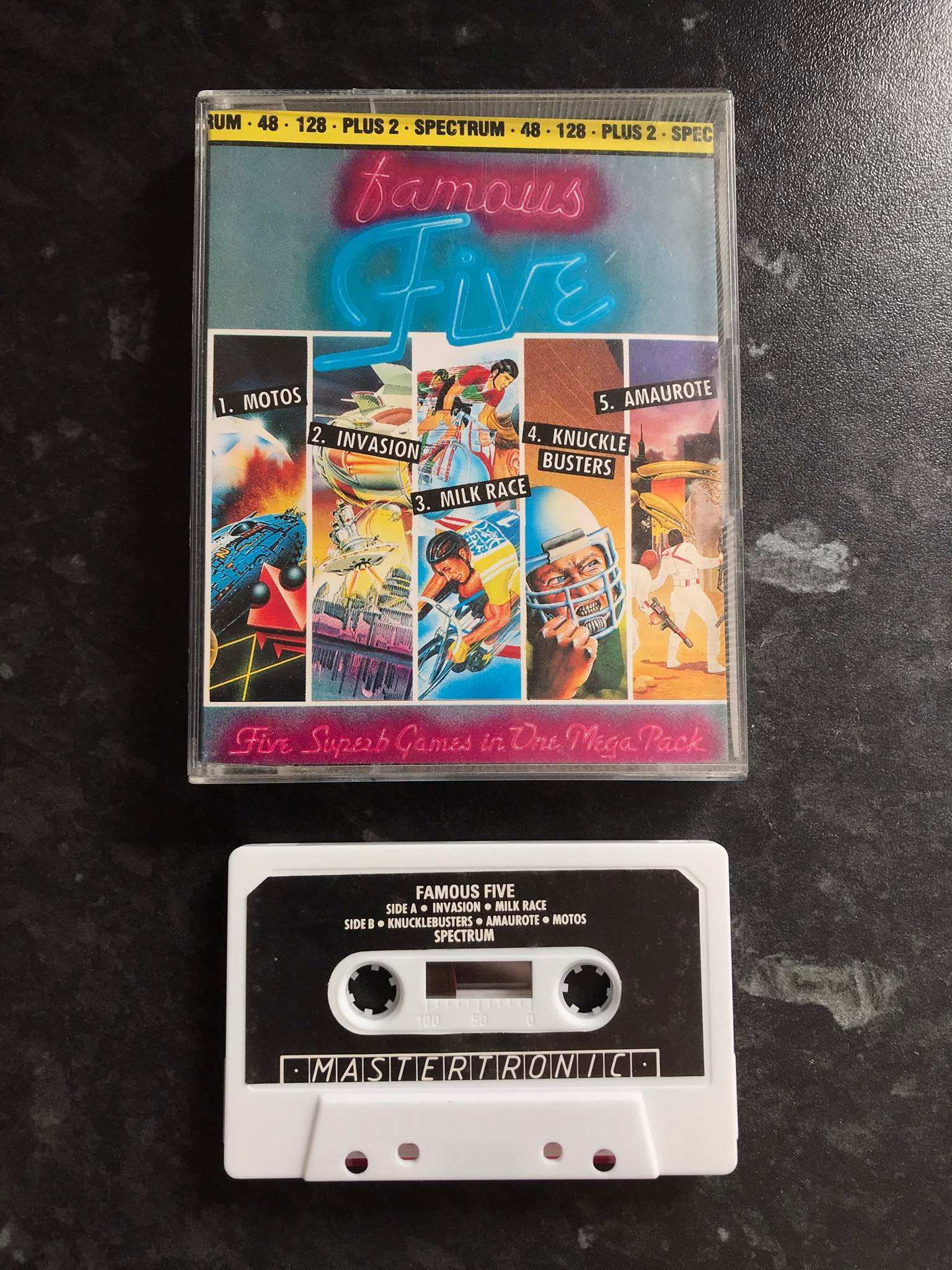 Famous Five (Working) Compilation, ZX Spectrum, by Mastertronic Magretro