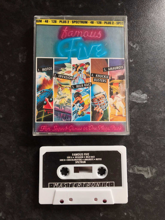 Famous Five (Working) Compilation, ZX Spectrum, by Mastertronic Magretro