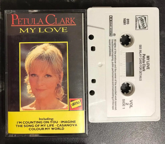 Petula Clark, My Love Album, Volume 2, DITTO, DTO 10281B, Vintage Cassette Magretro
