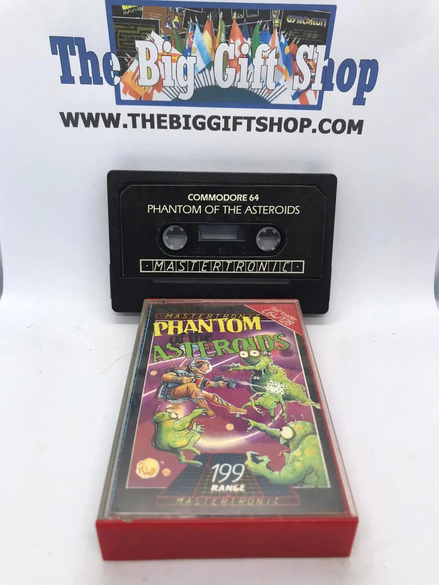 Phantom of the Asteroids, C64 Game, by Mastertronic, WORKING Magretro