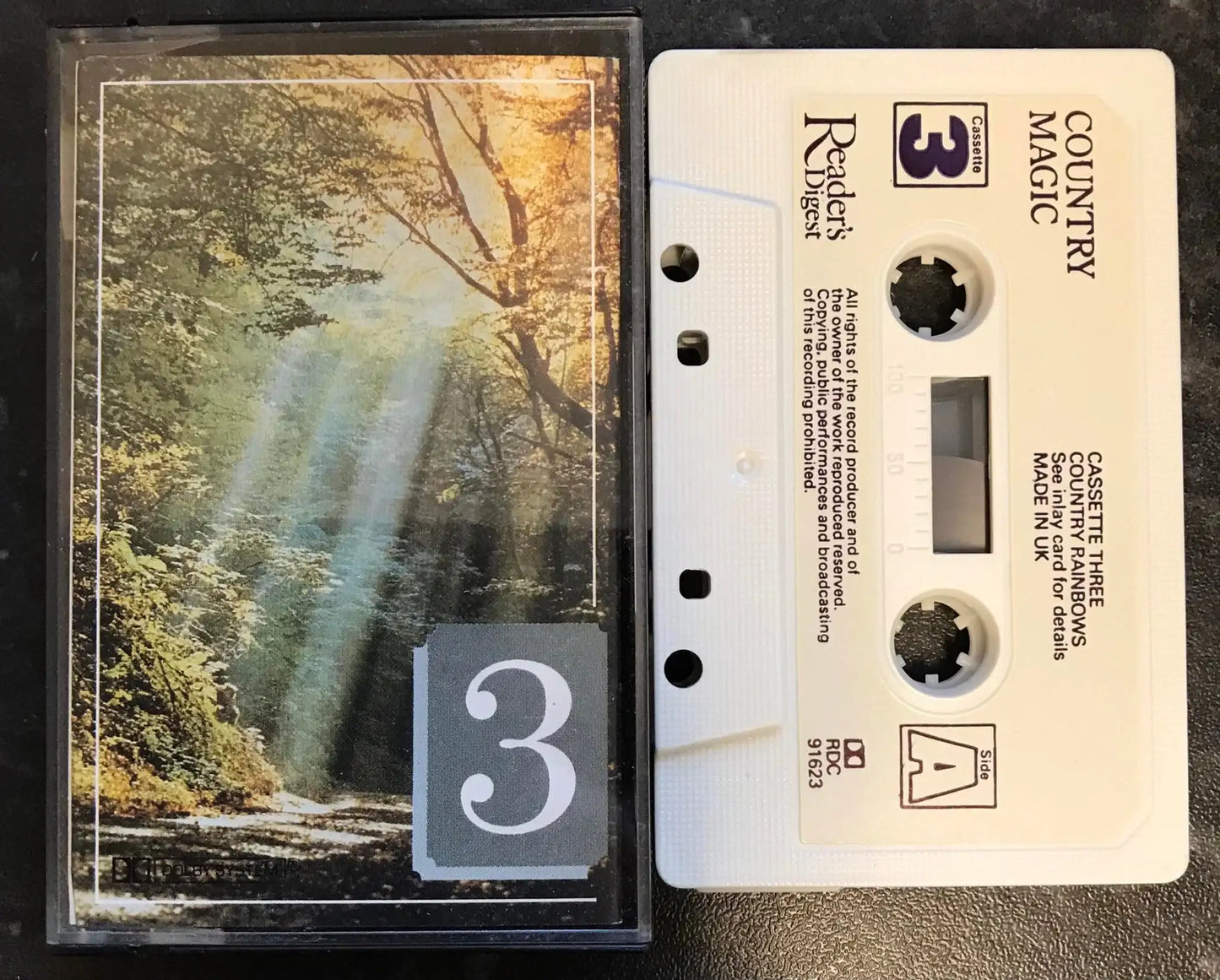 Country Magic, Cassette 3, RDC 91623, Vintage Cassette Magretro