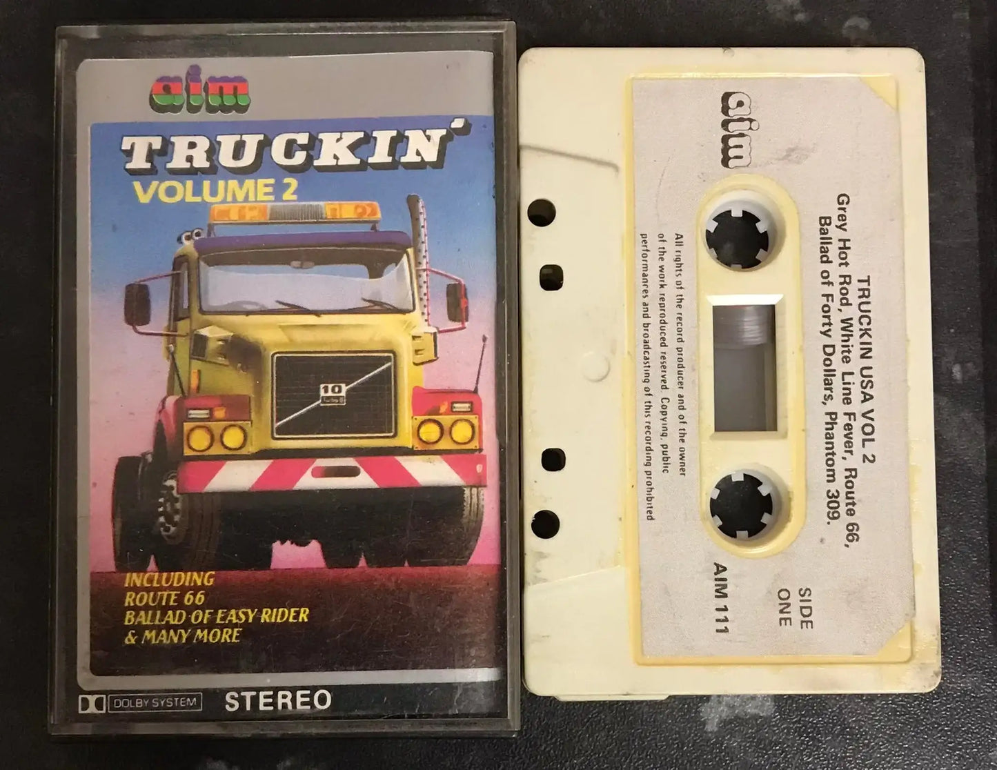 Truckin' USA Vol 2 Album, AIM 111, Vintage Cassette Magretro