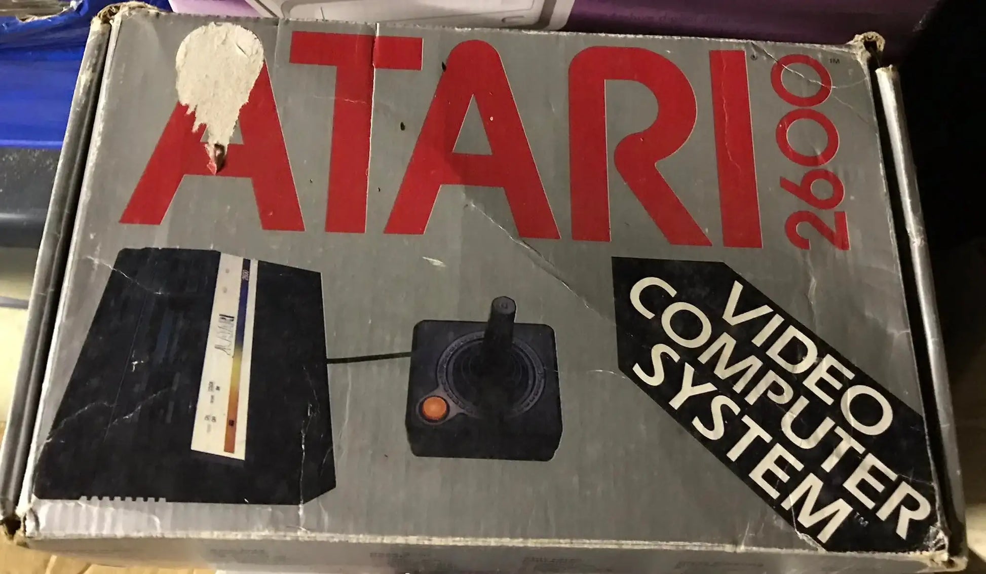 Vintage Atari 2600 Video Computer System UK PAL Magretro