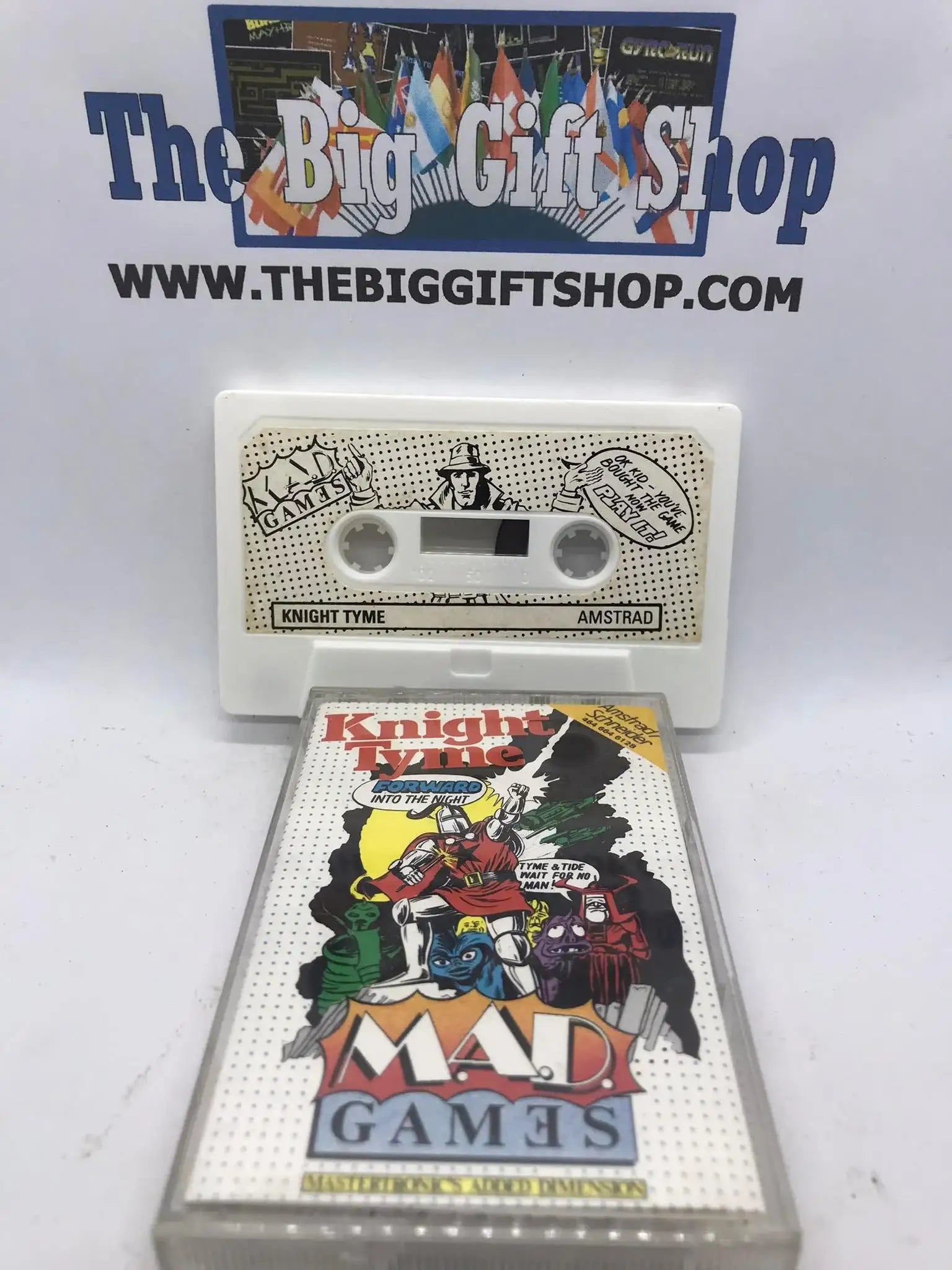 Knight Tyme, CPC 464 / 664 Released by Mastertronic Magretro