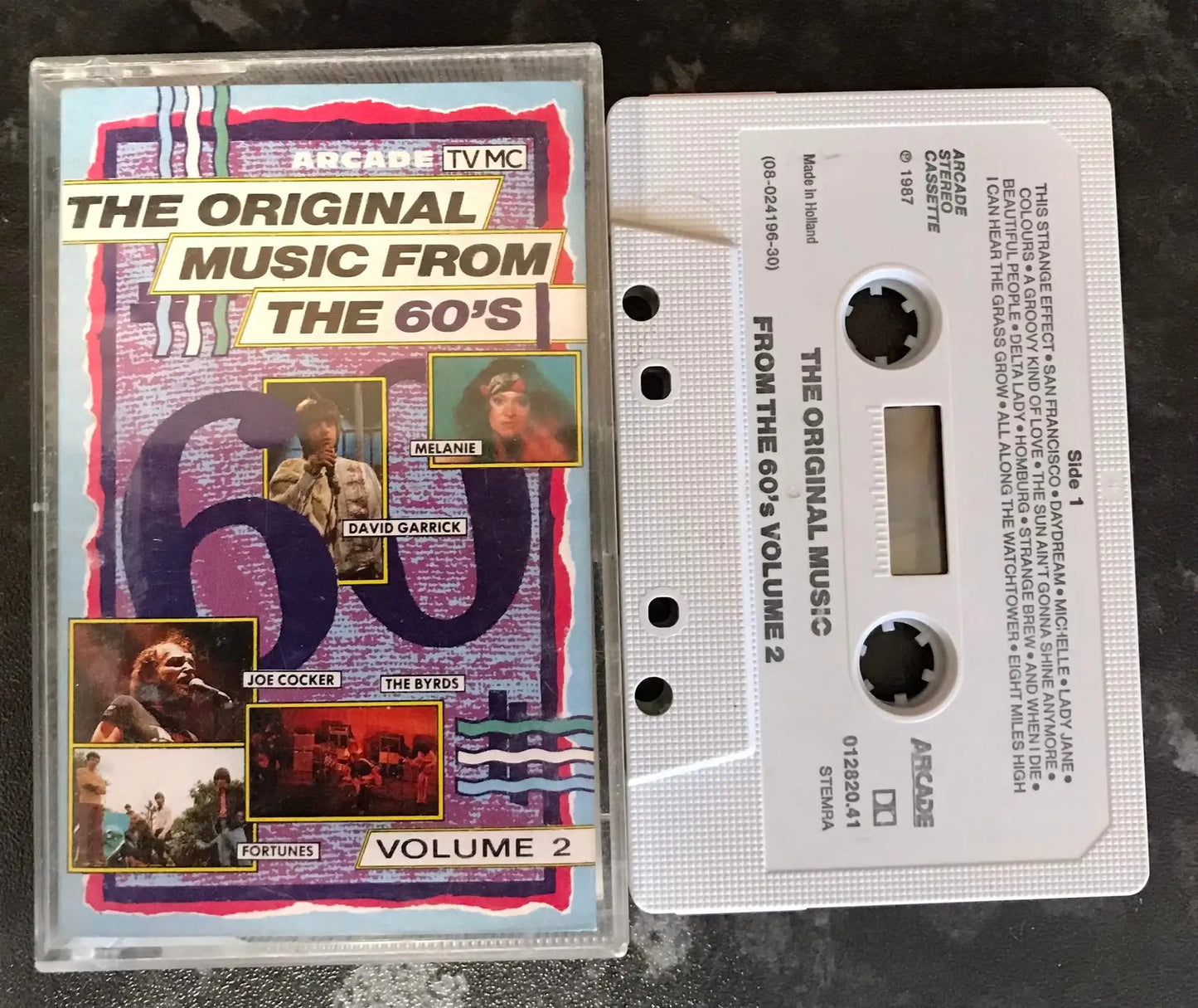 The Original Music From The 60's, Volume 2, 012820.41, Vintage Cassette Magretro