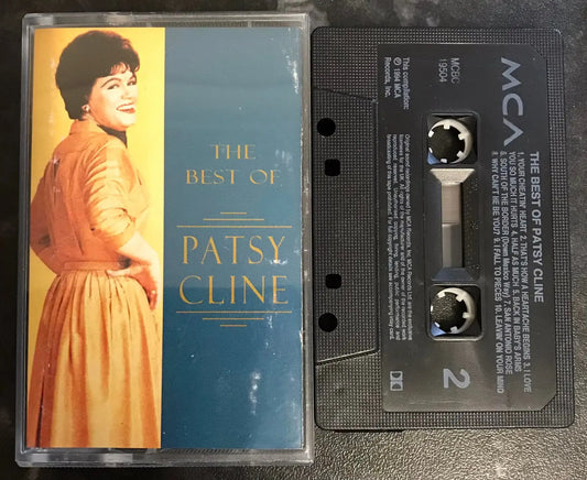 The Best Of Patsy Cline Album, MCA Records, MCBC 19504, Vintage Cassette Magretro