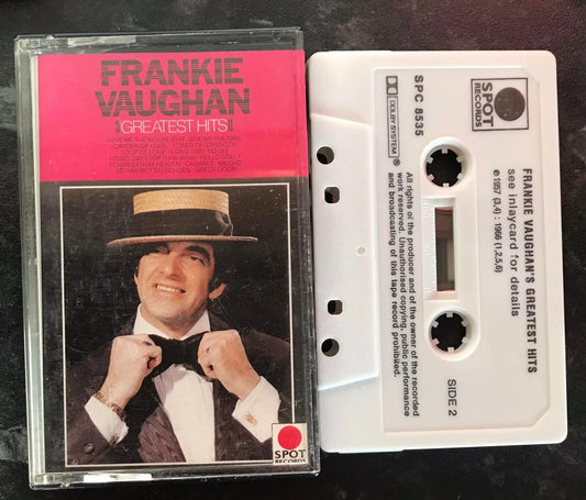 Frankie Vaughan Greatest Hits Album, Spot Records, SPC 8535, Vintage Cassette Magretro