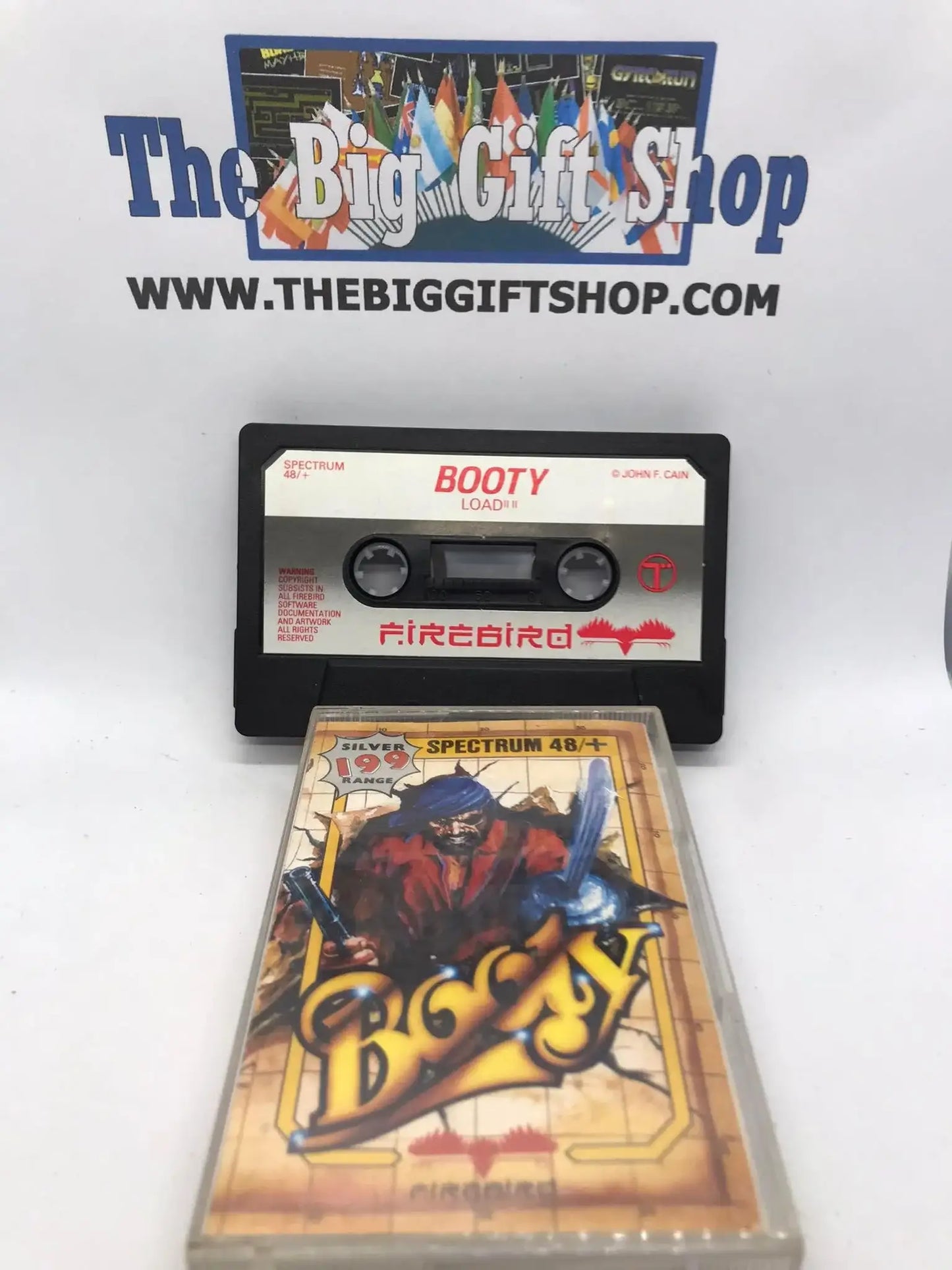 Booty, Silver Range, ZX Spectrum, Released by Firebird Software, Working Magretro